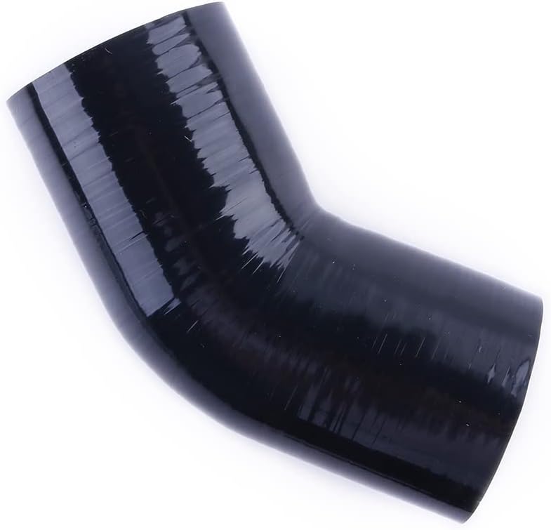 ZAP Performance 45 Degree ID 2"(51mm) Elbow Silicone Hose Intake Intercooler Coupler 2 inch Pipe,Length 102mm One Leg,4-Ply Thickness 5.4 mm - Image 2